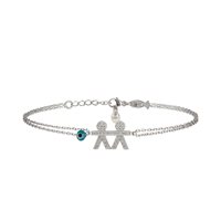 Bracciale Kurshuni Donna in Argento KR012B-10SP - KR012B-10SP